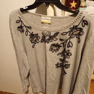 Alfred Dunner plus top